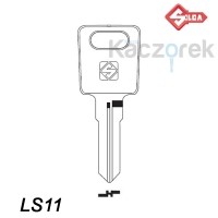 Silca 031 - klucz surowy - LS11